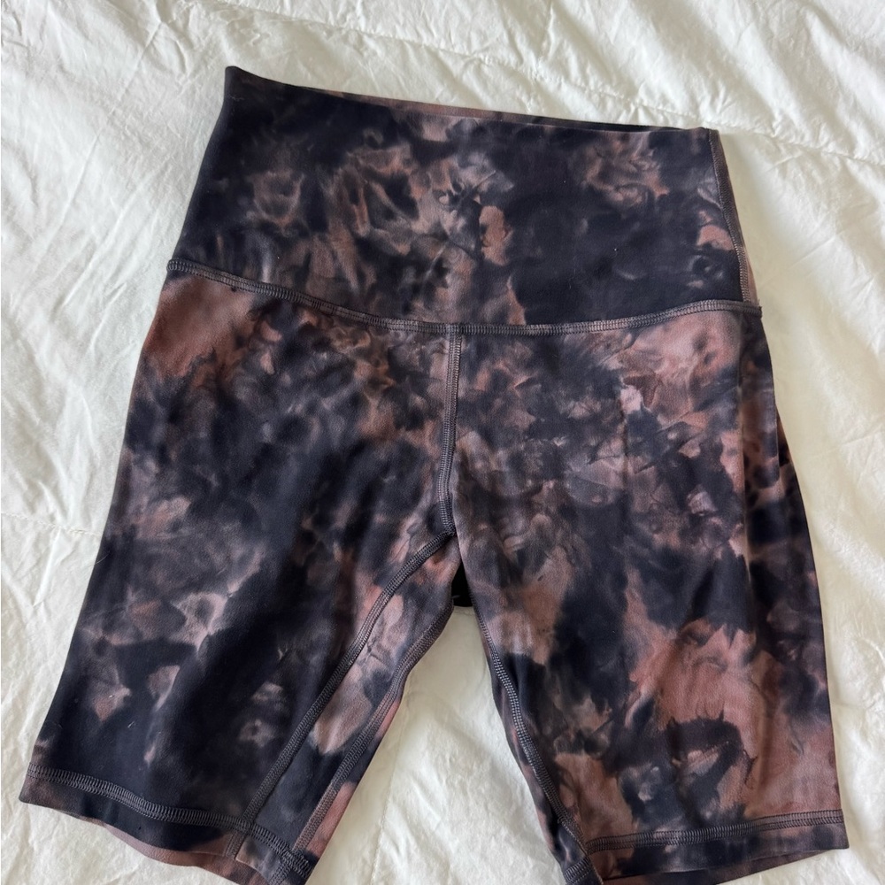 lululemon athletica Black and Brown Athletic Shorts